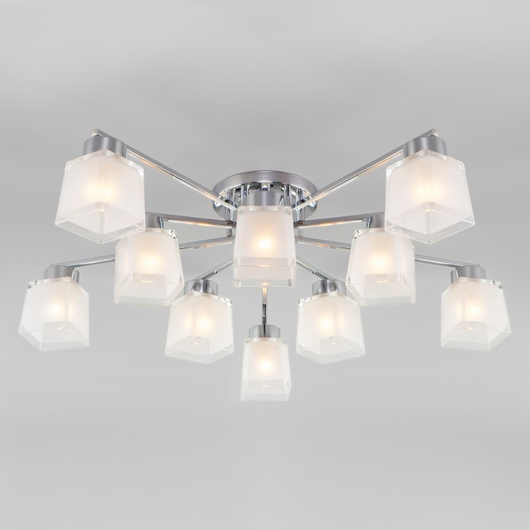 Потолочная люстра Eurosvet Delfi 30162 хром