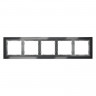 Рамка 5 постов VOLTUM VLS110507 графит