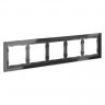Рамка 5 постов VOLTUM VLS110507 графит
