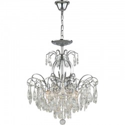 Люстра подвесная хрустальная Stilfort 1038/09/05P Berta 5*E14*40W