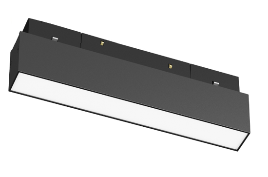 Светильник светодиодный Magnetic-S48 15W Черный корпус , 3000К , 100lm/w , CRI > 95, L300х35mm 23295