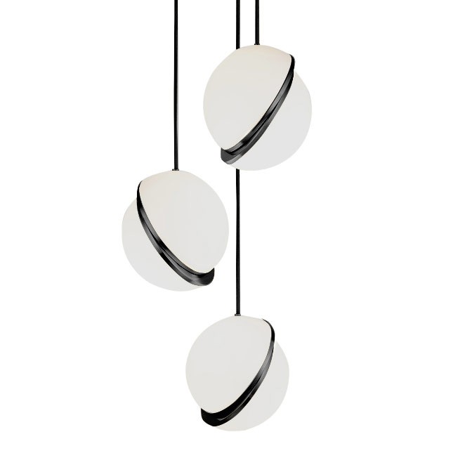 Подвесной светильник Delight Collection Crescent 3S black 9182P/3S black