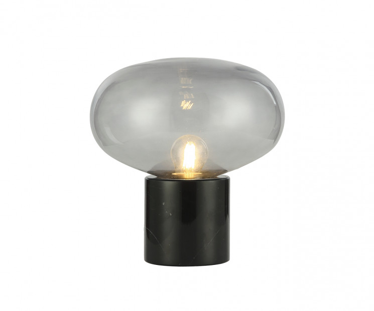 Kink Light 07702-T,19(16) Настольная лампа Артена черный/серый d20 h21 E27 1*40W