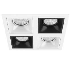 Комплект из светильников и рамки DOMINO  Lightstar D54606070607