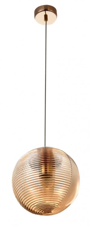 Светильник подвесной Crystal Lux VIGO SP1 D200 AMBER