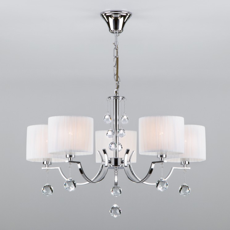 Подвесной светильник  Eurosvet Napoli 60095/5 хром