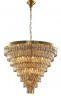 Люстра Crystal Lux ABIGAIL SP22 D820 GOLD/AMBER