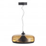 Светильник подвесной ST Luce Черный/Коричневый, с пузырьками LED 1*42W 3000K       SL6014.603.01