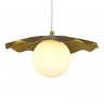 Светильник подвесной EVOLUCE Латунь/Белый G9 1*5W 4000K          SLE1196-303-01
