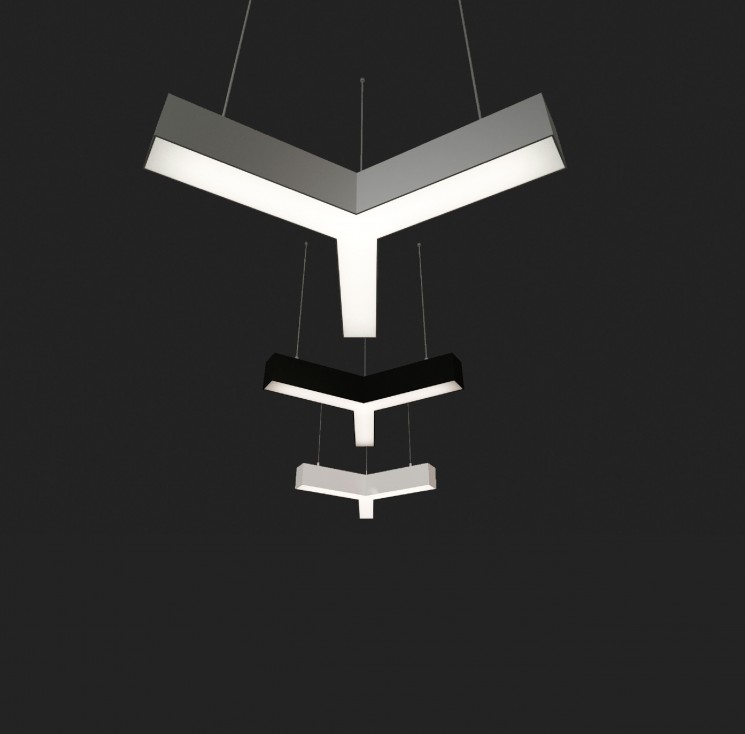 Подвесной светодиодный светильник Donolux DL18516S011B29 49 см 28,8W