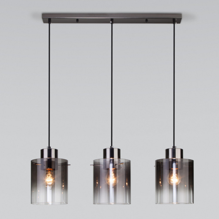 Подвесной светильник Eurosvet 50227/3 дымчатый Trim