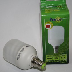Лампа "Feron" ELC80 13W E14 2700K