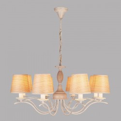 Люстра Eurosvet 60027/8 белый с золотом