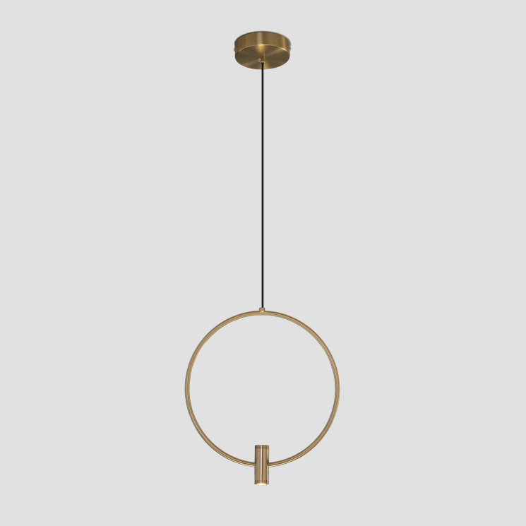 Подвесной светодиодный светильник Eurosvet 50257/1 LED латунь