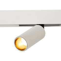 Магнитный трековый светильник Белый LED 1*12W 4000K 700Lm Ra>90 IP20 D50xH173 48VV SKYLINE 48     ST807.546.12