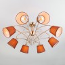 Потолочный светильник Eurosvet 60074/8 античная бронза Lilly