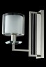 Бра Crystal Lux NICOLAS AP1 NICKEL/WHITE