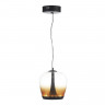 Светильник подвесной ST Luce Черный/Коричневый, Черный LED 1*17W 3000K        SL6014.413.01