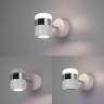 Настенный светодиодный светильник Eurosvet Oskar 20165/1 LED хром/белый 9W