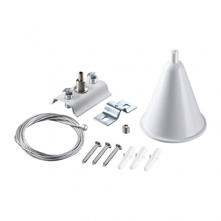 Подвесной комплект с 2-х метровым тросом для однофазного двухжильного шинопровода NOVOTECH PORT 135151