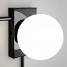 Настенный светильник Eurosvet 40036/1 черный жемчуг Fredo