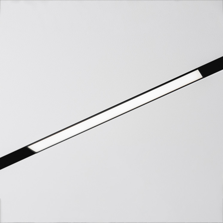 Магнитный трековый светильник MKL-100-10W4K-B-Smart Черный 48В 10 Вт 700 лм 3000-6500 К 110° CRI>90 Mikami Terra line 30 s