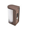 Уличный светильник ODEON LIGHT 7180/12WL NATURE IP65 LED 12W 1600Лм 3000K 162° 220-240V CORTENA Ширина 10 см Высота 25 см коричневый/акрил/металл