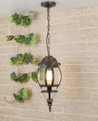 Светильник уличный Elektrostandard GL 1001H черное золото