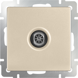 ТВ-розетка оконечная  шампань Werkel W1183011 (WL11-TV)