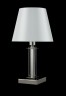 Настольная лампа Crystal Lux NICOLAS LG1 NICKEL/WHITE