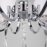 Потолочный светильник  Eurosvet Madera 10093/8 хром/прозрачный хрусталь Strotskis