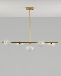 Люстра на штанге Moderli V2211-C Sara