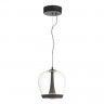 Светильник подвесной ST Luce Черный/Прозрачный, Черный LED 1*17W 3000K        SL6014.423.01