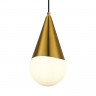 Светильник подвесной EVOLUCE Золотистый/Белый E27 1*40W           SLE1197-203-01