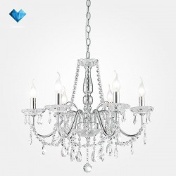 Люстра Eurosvet 10072/6 хром/прозрачный