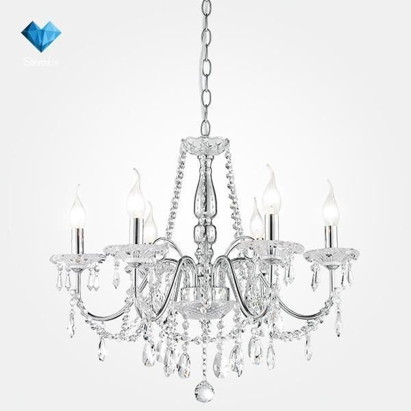 Люстра Eurosvet 10072/6 хром/прозрачный