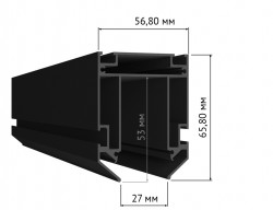 Профиль для монтажа SKYLINE 48 в натяжной потолок ST-Luce ST003.129.02  2 метра
