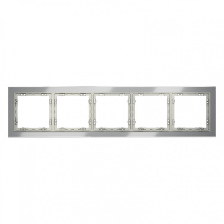 Рамка 5 постов VOLTUM VLS110505 сталь