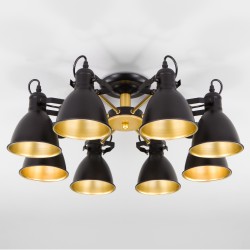 Люстра на штанге Eurosvet 70112/8 черный