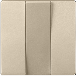 Набор клавиш для выключателя трехклавишного шампань Werkel W1139011 (WL11-SW-3G-CP)