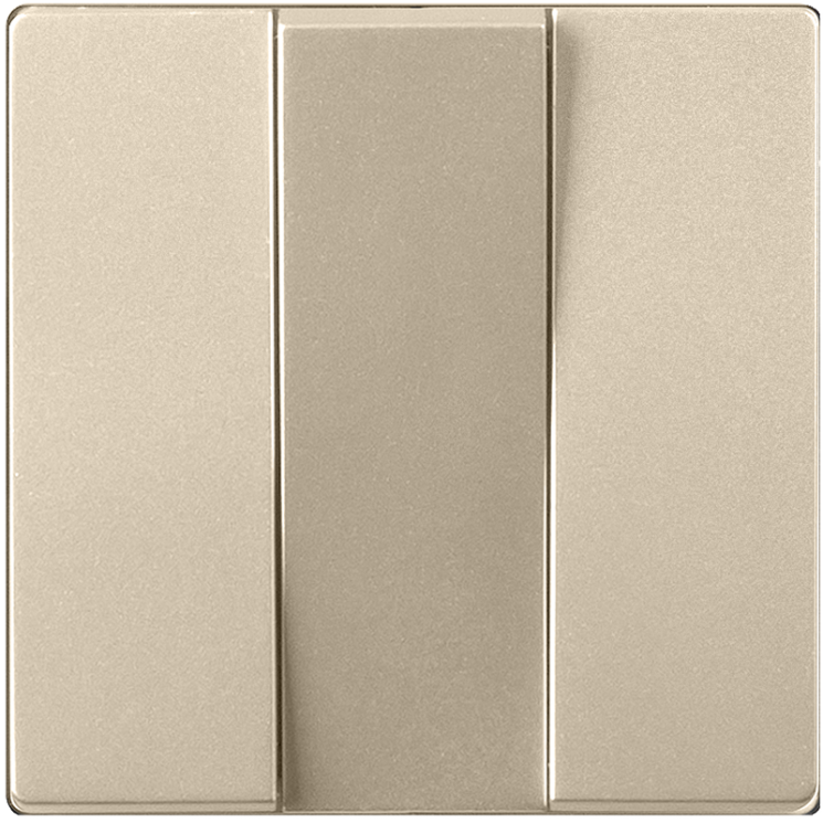 Набор клавиш для выключателя трехклавишного шампань Werkel W1139011 (WL11-SW-3G-CP)