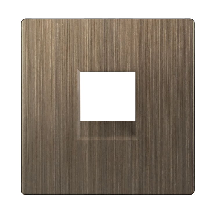 Накладка для RJ45 и RJ11  бронзовый Werkel W1191212 (WL12-RJ-CP)