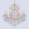 Люстра Crystal Lux ISABEL SP11 GOLD/TRANSPARENT