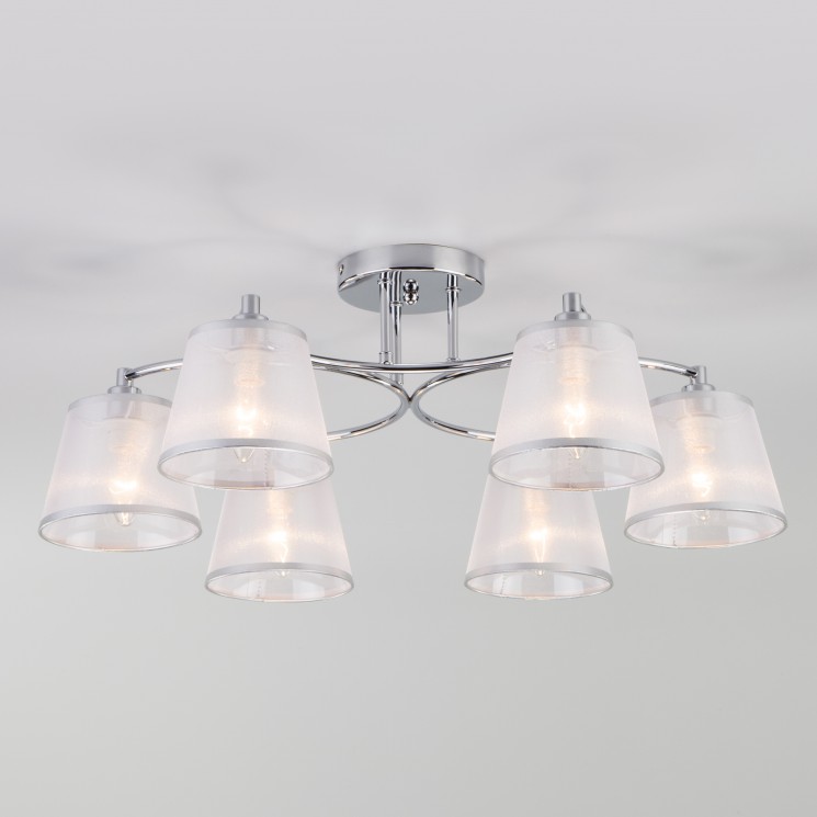 Потолочный светильник  Eurosvet Cornetto 60094/6 хром