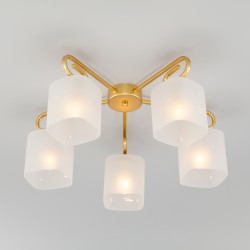 Потолочный светильник Eurosvet Camila 30143/5 латунь