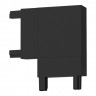 Соединитель угловой SKYFLAT ST Luce Черный           ST067.409.11