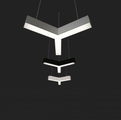 Подвесной светодиодный светильник Donolux DL18516S012B29 49 см 28,8W