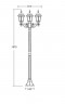 Уличный фонарный столб YAOHUALUX 91308SB Bl ASTORIA 1 S