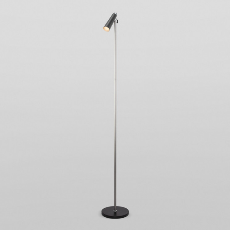 Торшер Eurosvet 80430/1 серебро/хром JOEL