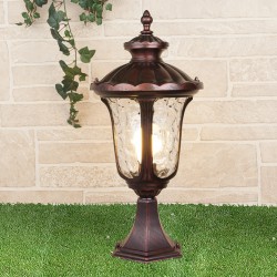 Светильник Elektrostandard Carina S GLYF-1452S махагон